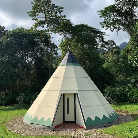 Hotel Refugio Del Bosque Glamping La Mesa  Exterior foto